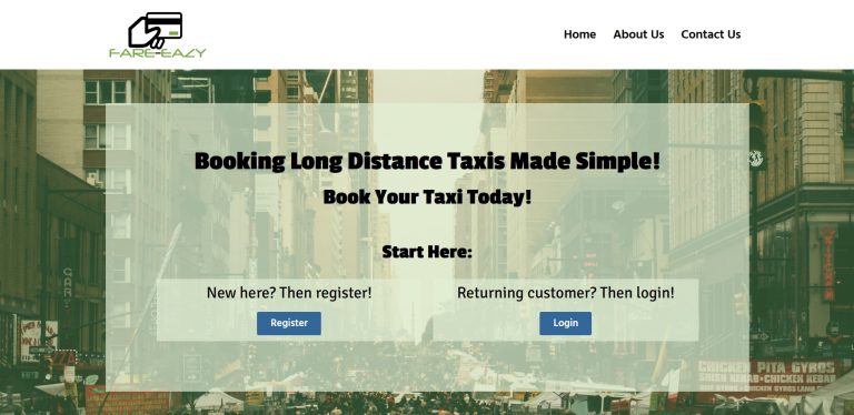 FareEazy Website Preview