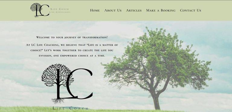 LC Coaching Website Preview